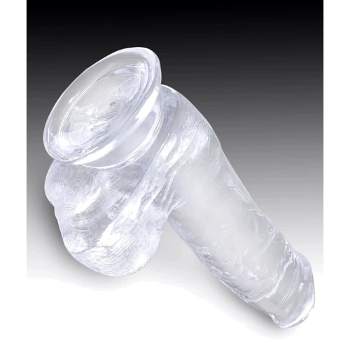 Фаллоимитатор Pipedream King Cock Clear 6" Cock with Balls (PD575220)
