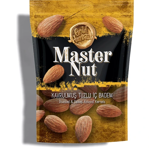 Ядра миндаля Master Nut жареные соленые 165 г (8683717470117)