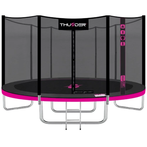 Батут Thunder OUTSIDE PRO 12FT рожевий (OUTSIDE-PRO-12FT-PINK): Виробник Thunder