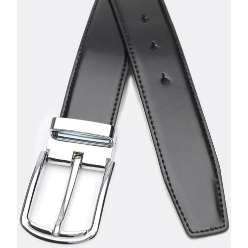 Мужской ремень Borsa Leather черно-коричневый (C135-4133-1A): Пол Мужской