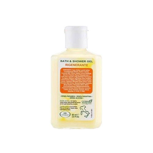 L'Angelica Гель для душа и ванны Молодость кожи с молочком куркумы 60 ml: Назначение Восстановление