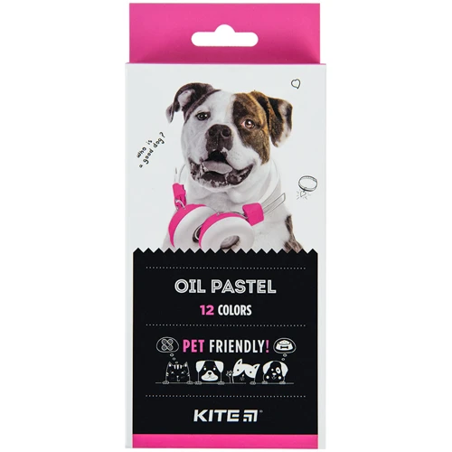 Пастель олійна Kite Dogs 12 кольорів (K22-071)