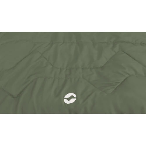 Спальный мешок Outwell Pine/+2°C Olive Green Left (230344): Материал внешней ткани 75D 190T Pongee, 100% polyester