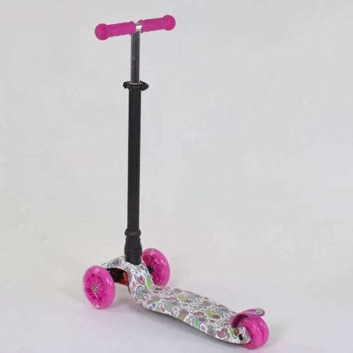 Самокат Best Scooter Maxi Бело-розовый (А 25598/779-1341): Тип тормоза ножной