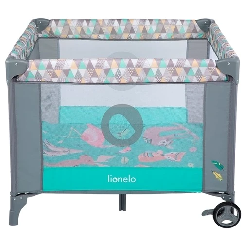 Манеж Lionelo Fie цвет - turquoise scandi (LO.FE05) фото 2