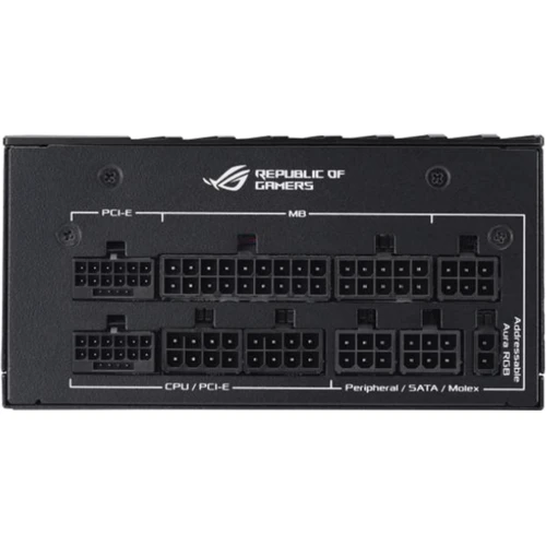 Блок питания Asus ROG-LOKI-1200T-SFX-L-GAMING PCIE5 1200W Titanium (90YE00N0-B0NA00): Коннекторы 20 + 4pin/2x4 + 4pin/4x6+2pin, 2x12+4pin (12VHPWR)