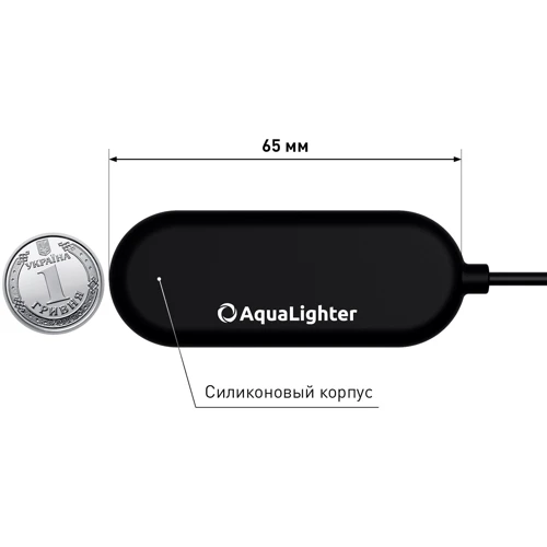 Аквариумный LED-светильник Collar AquaLighter PicoTablet до 10 л черный: Цвет черный