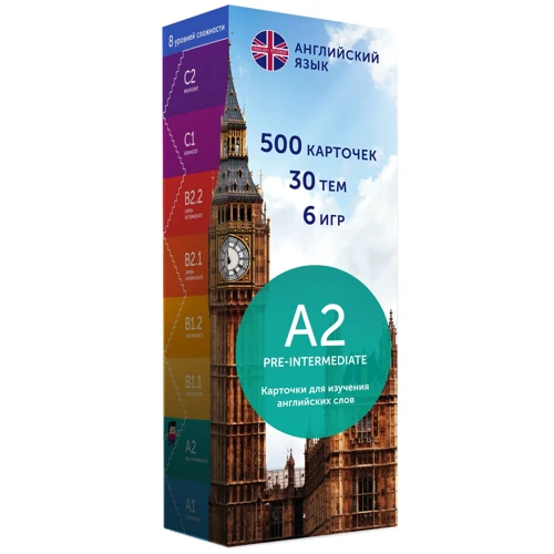 Карточки English Student Pre-Intermediate A2 на русском