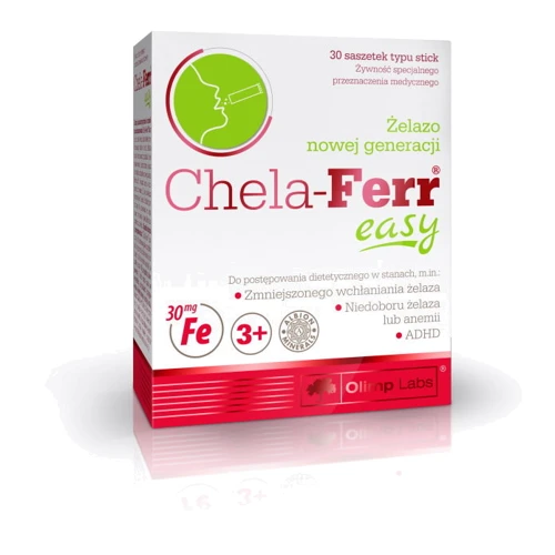 Olimp Chela-Ferr Easy Витамин C и Железо 30 пакетиков