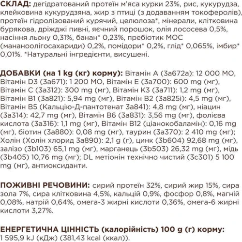 Сухой корм Club 4 Paws Premium Adult cats для выведения шерсти для взрослых кошек 2 кг (4820215369428): Вес упаковки 2 кг