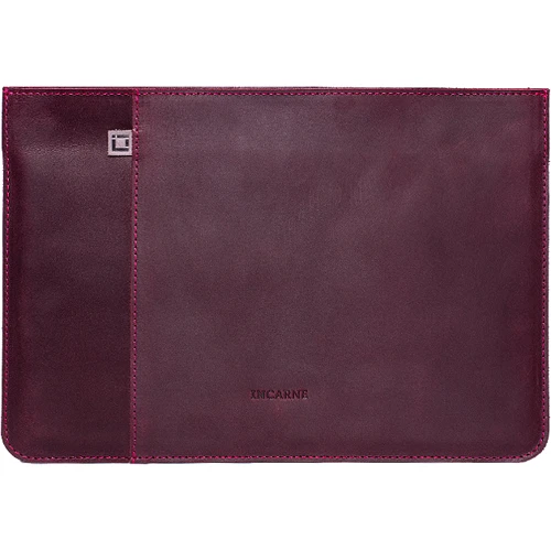 Сумка для ноутбуков INCARNE Handmade Brick Burgundy for Laptop