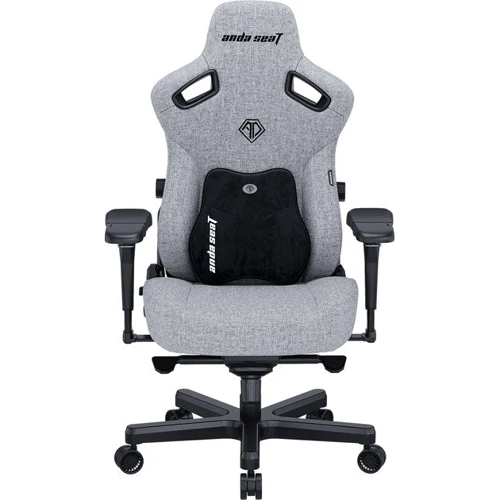 Кресло игровое Anda Seat Kaiser 3 Pro Size XL Grey Fabric (AD12YDC-XL-01-G-PV/F-G02) фото 2
