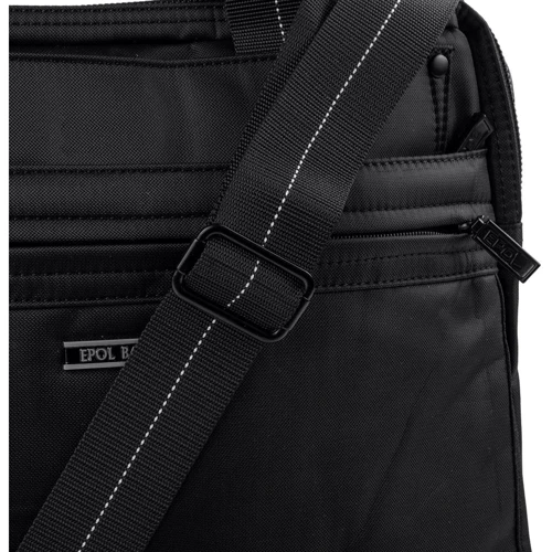 Мужская конференц-сумка Epol черная (VT-7076-black): Стиль Деловой
