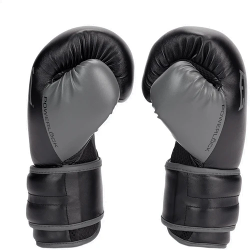 Боксерські рукавички Everlast Powerlock 2 Pro Lace чорний Уні 14 унцій (896910-70-314) фото 3