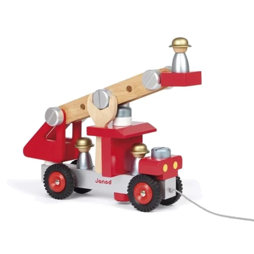 Ігровий набір 2в1 Janod Пожежна машина з інструментами (J06498): Виробник Janod