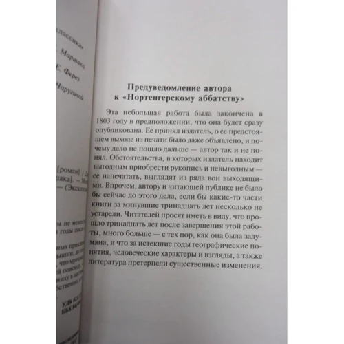 Нортенгерское аббатство: Количество страниц 320