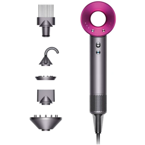 Фен Dyson HD07 Supersonic Nickel/Fuchsia (386735-01): Мощность, Вт 1600
