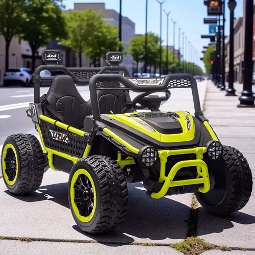 Детский электромобиль Bambi Багги зеленый (M 6208EBLR-5(24V))