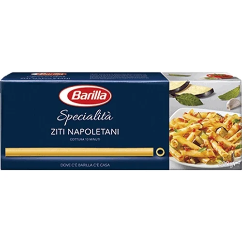 Спагеті Barilla Specialita №212 Ziti Neapoletani, 500 г (WT00284): Вага нетто 500 г
