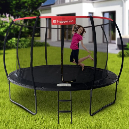 Батут inSPORTline із захисною сіткою та драбиною Flea PRO 430 см (23881): Виробник inSPORTline