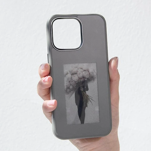 Чехол для iPhone Epik TPU+PC Ink Show Grey for iPhone 15 фото 8