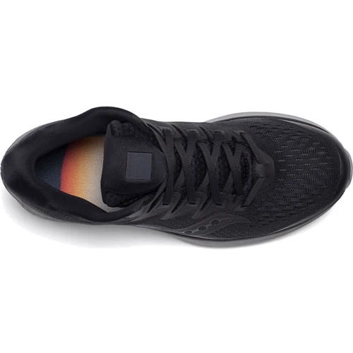 Кроссовки для бега Saucony Ride Iso 2 (20514-35s) 45.5 (12) черные текстиль всесезон: Материал подкладки Текстиль