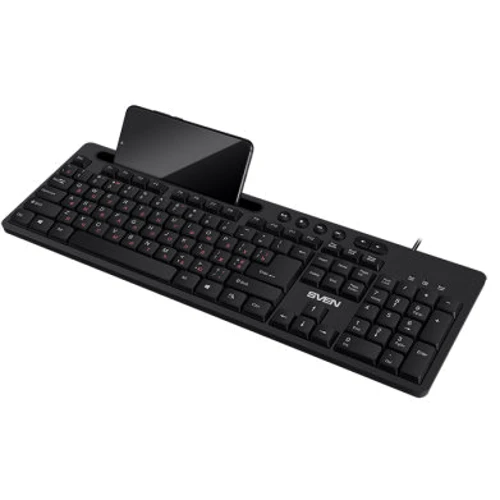 Клавиатура Sven KB-S302 Black: Интерфейс подключения USB