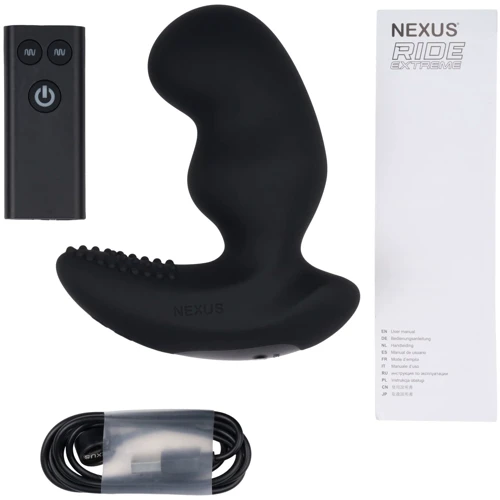 Массажер простаты Nexus RIDE EXTREME Dual Motor Remote Control Prostate Vibrator Black