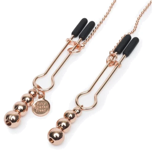 Зажимы для сосков и клитора Fifty Shades Freed Отдайся ощущениям набор