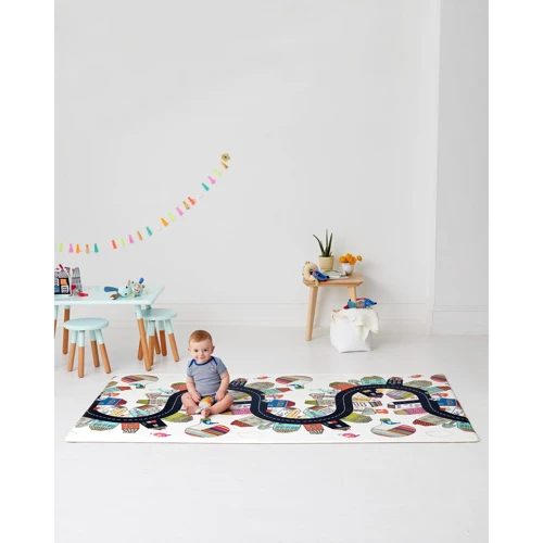 Ігровий килимок Skip Hop Vibrant Village двосторонній 217.2×131.6 см (243102): Тип развивающий коврик