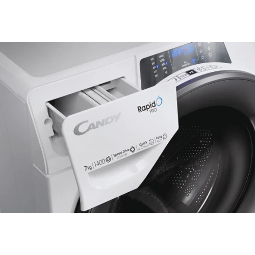 Стиральная машина Candy RP4 476BWMRR/1-S: Загрузка белья (стирка), кг 7