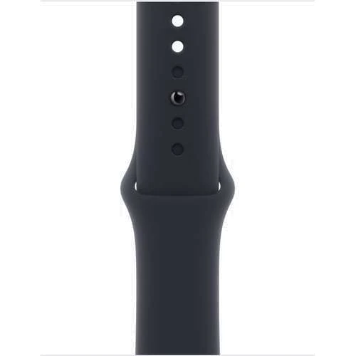 Apple Watch Series 9 41mm GPS Midnight Aluminum Case with Midnight Sport Band - S/M (MR8W3) : Материал корпуса алюминий