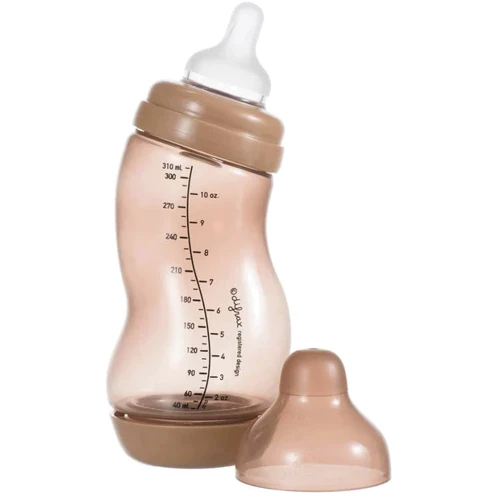 Антиколиковая бутылочка Difrax S-bottle Wide с силиконовой соской 310 ml (707): Возраст с рождения