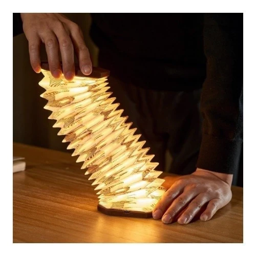 Світильник на акумуляторі Gingko Velvet Accordion Zebra коричневий (G006ZE): Час безперервної роботи, год 8