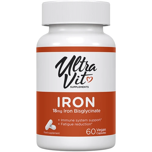 VPLab UltraVit Iron 18 mg Железо 60 веганских капсул