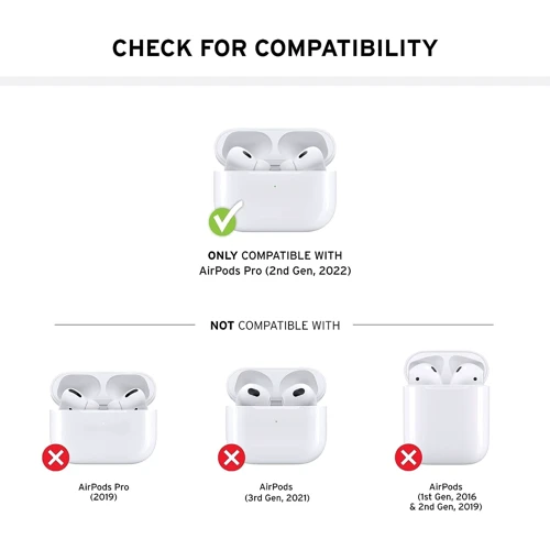 Чохол для навушників UAG Civilian Black (104124114040) для Apple AirPods Pro 2 фото 1