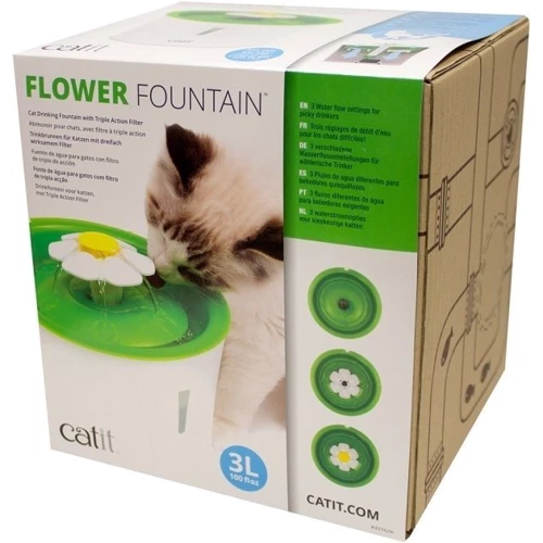 Поилка-фонтан Catit Flower Fountain для кошек 3л (022517437421) фото 6