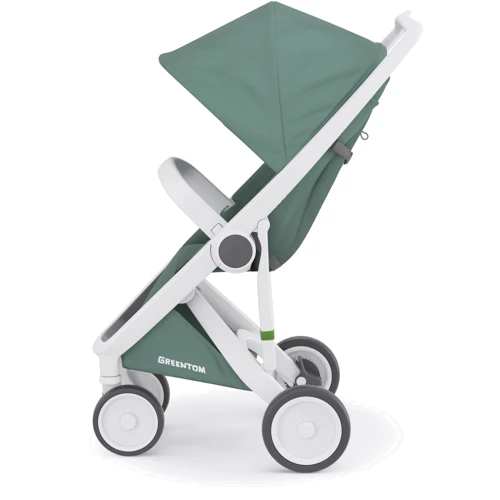 Прогулянкова коляска Greentom Classic Sage-White (8719323770836): Кількість блоків 1