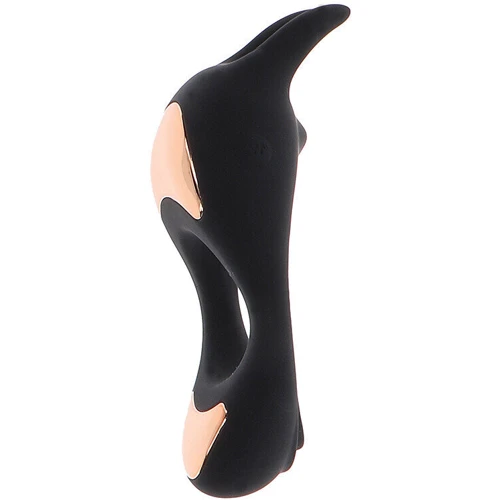 Кольцо на член с вибрацией Toy Joy - Lotus C-Ring