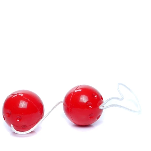 Вагинальные шарики BOSS Duo-Balls Red (красный)