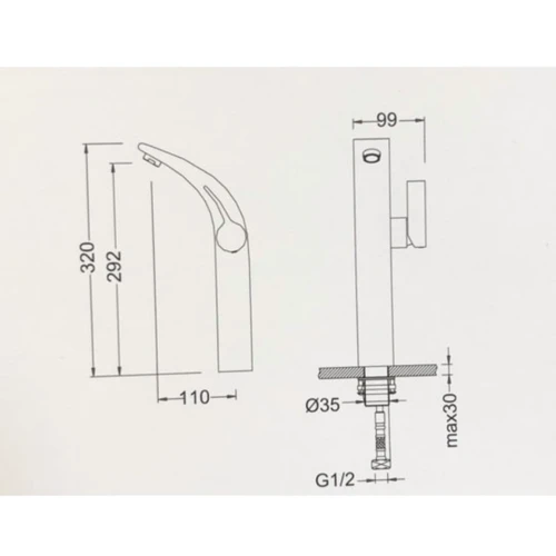 Змішувач для раковини Kraus KEF-14700CH