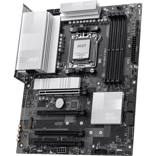 MSI PRO B850-P WIFI UA: Разъемы на задней панели HDMI, Ethernet RJ-45, USB Type-C, USB 3.2 Gen 2, USB 3.2 Gen 1, USB 2.0