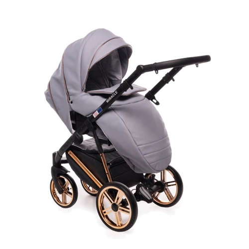Універсальна коляска 2 в 1 Broco Miracle 9023-BML-04, grey, сірий: Тип коляски Универсальная коляска (2-в-1)