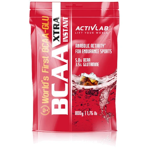 Аминокислота для спорта Activlab BCAA Xtra Instant +L-Glutamine 800 g /80 servings/ Cola
