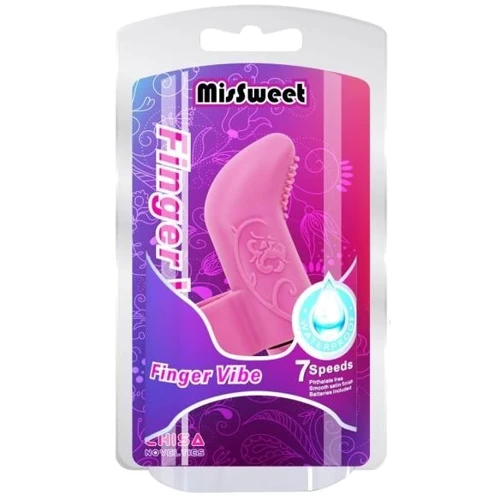 Вибромассажер на палец CHISA MisSweet Finger Vibe, Pink