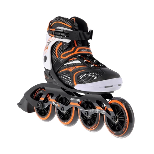 Роликовые коньки Nils Extreme размер 39 черно-оранжевые (NA1060S): Размер 39