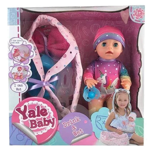 Пупс Yale Baby с аксессуарами (1854 G)