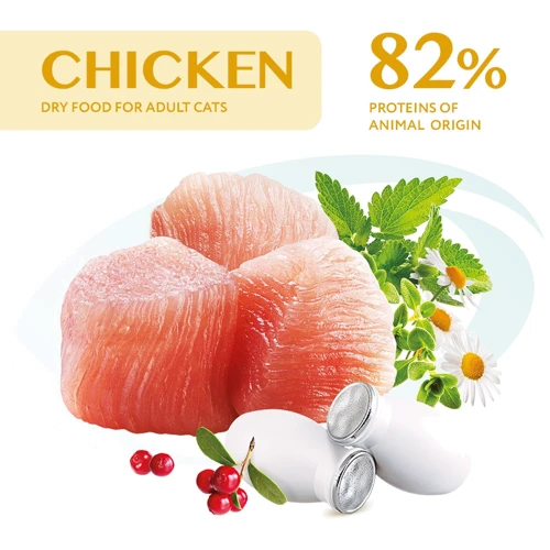 Сухой корм Optimeal Adult Cat Chicken для взрослых кошек со вкусом курицы 1.5 кг (4820215369671) фото 8