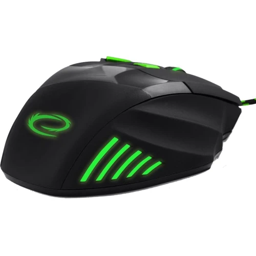 Мишка Esperanza MX201 Wolf green (EGM201G): Тип сенсора оптичний