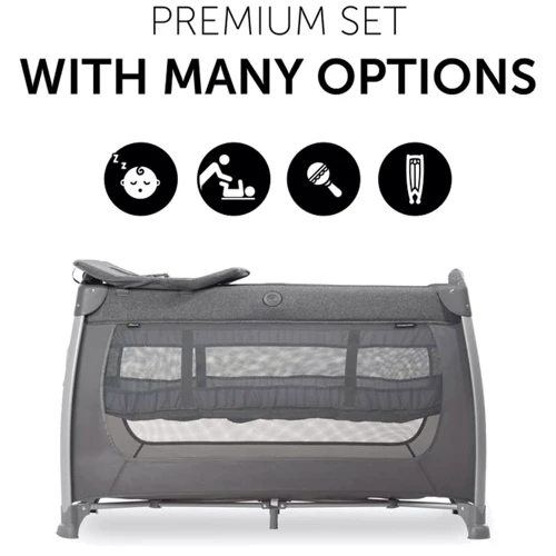 Детский манеж Hauck Play N Relax Center Melange Charcoal фото 4